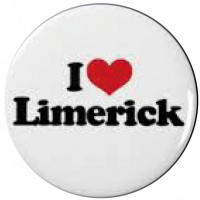 I love limerick button